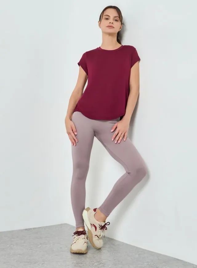 Scrunch Contour Leggings Pink
