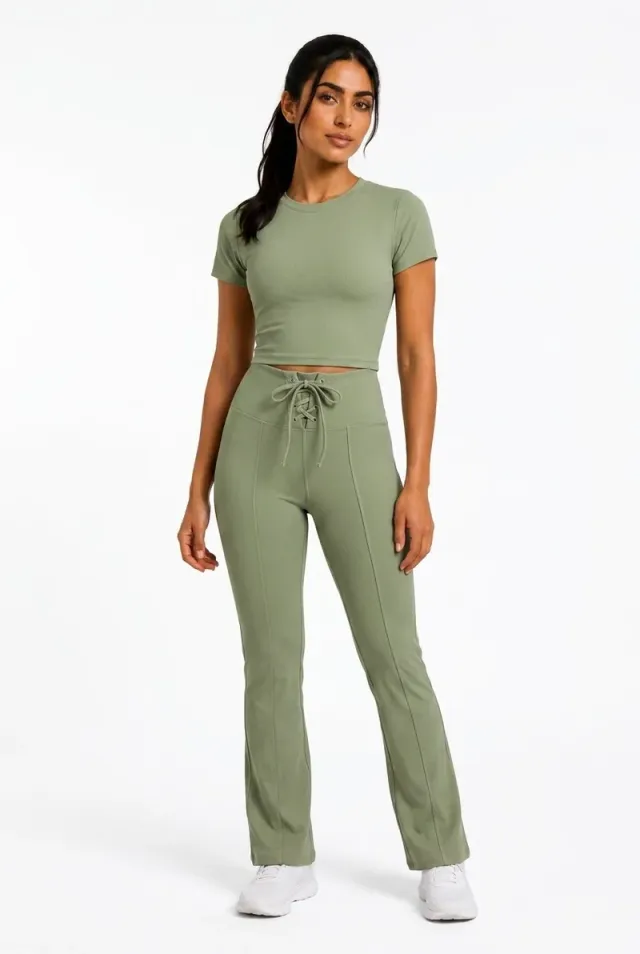 Luxe Soft Training Leggings Grey – image 4