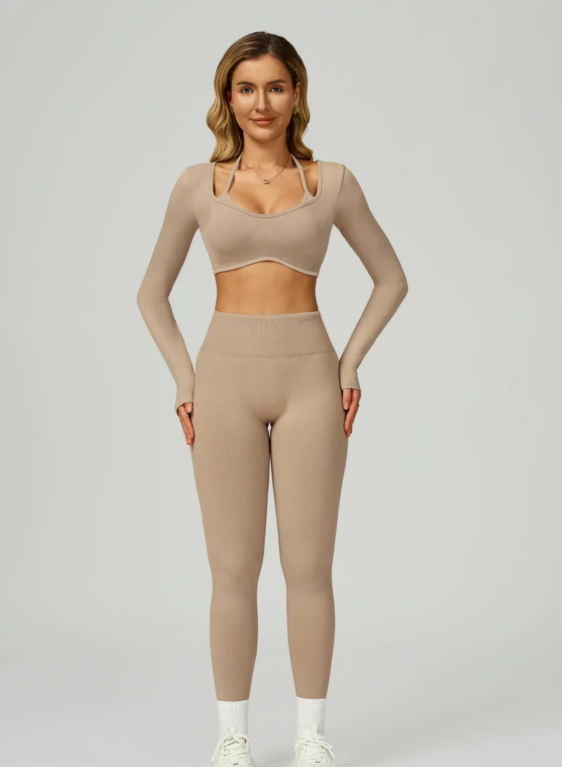 Womens High Waist Scrunch Contour Leggings