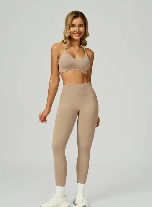Womens High Waist Scrunch Contour Leggings – image 4