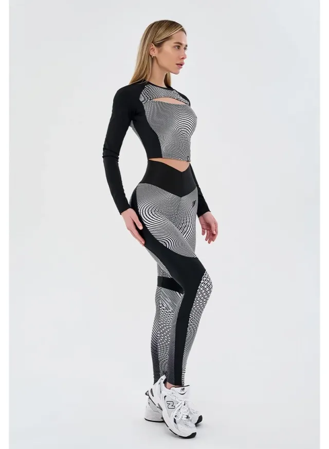 Women's High Waisted Tummy Control Push Up Leggings – image 5