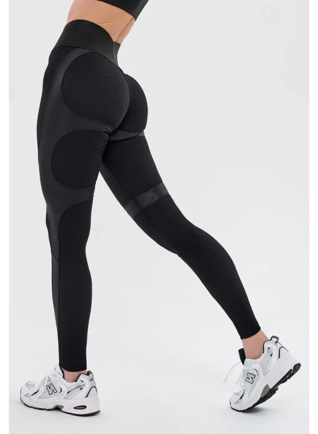 Women's High Waisted Tummy Control Push Up Leggings