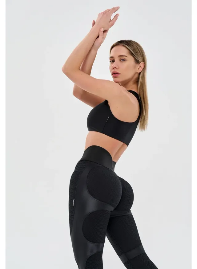 Women's High Waisted Tummy Control Push Up Leggings – image 4