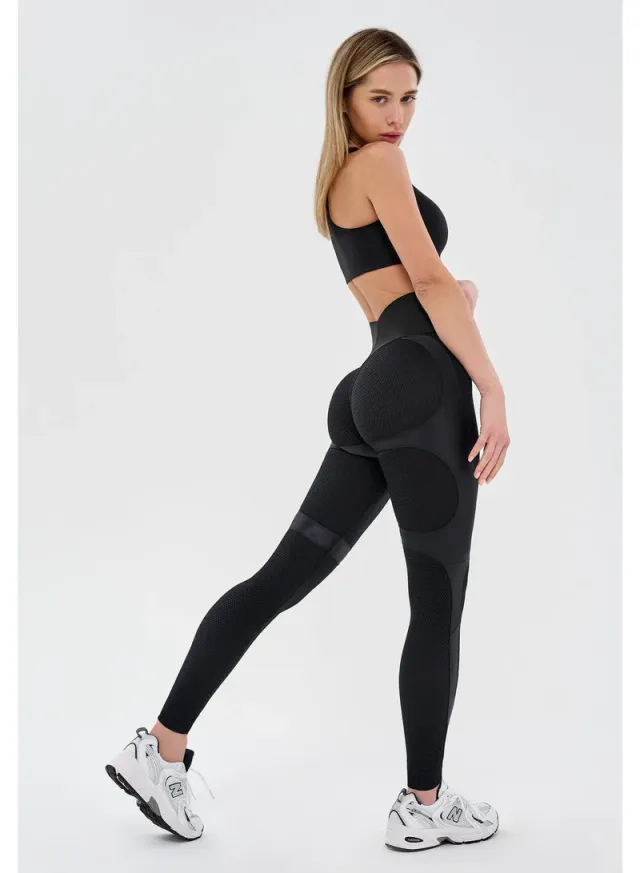 Women's High Waisted Tummy Control Push Up Leggings – image 5