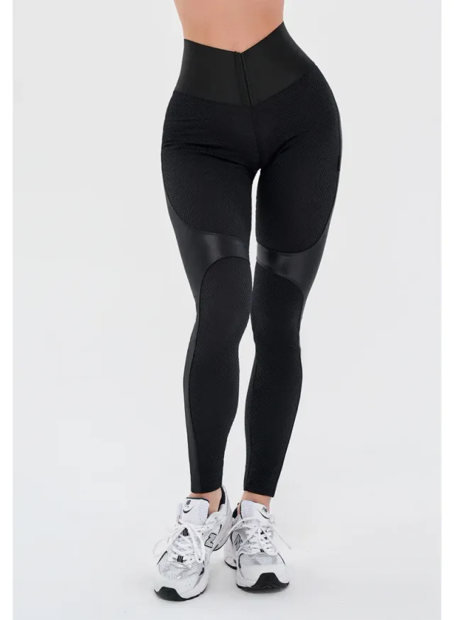 Women's High Waisted Tummy Control Push Up Leggings – image 7