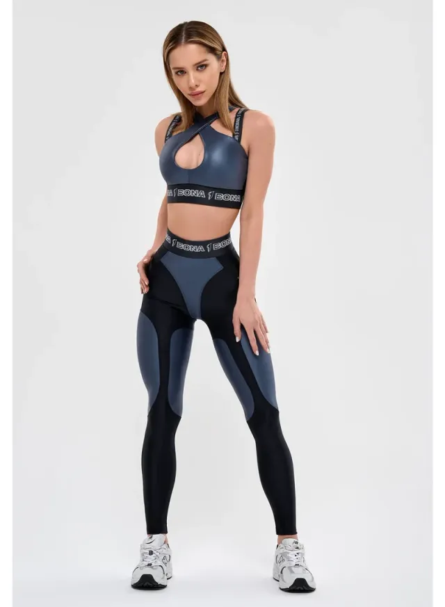 Women's High Waisted Tummy Control Push Up Leggings – image 3