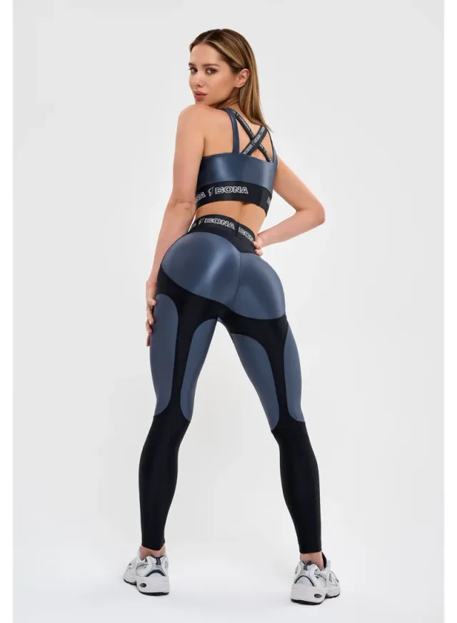 Women's High Waisted Tummy Control Push Up Leggings – image 5