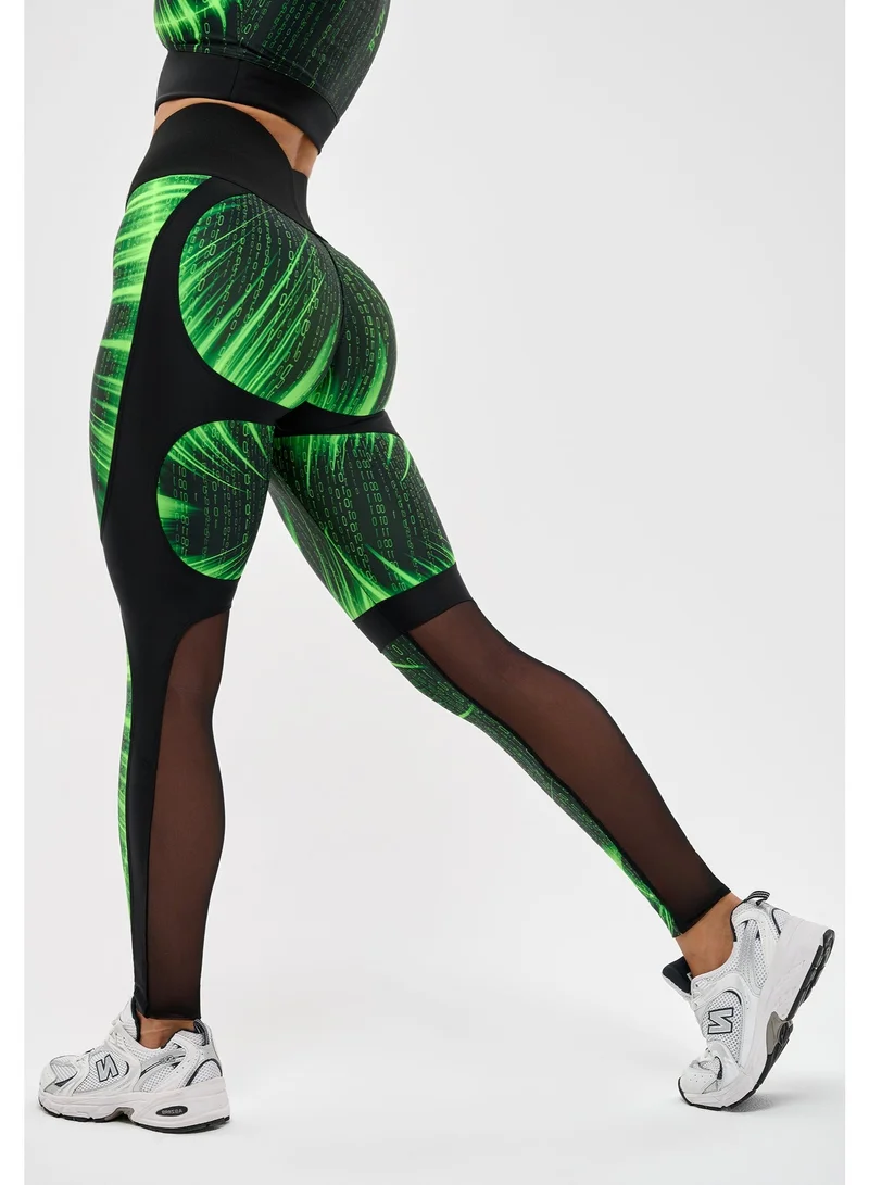 Women's High Waisted Tummy Control Push Up Leggings
