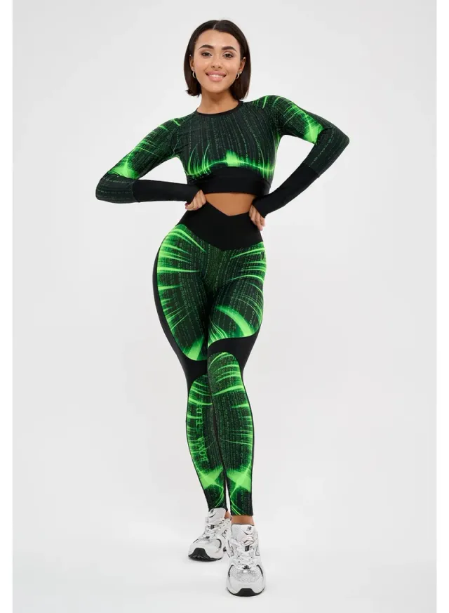 Women's High Waisted Tummy Control Push Up Leggings – image 4