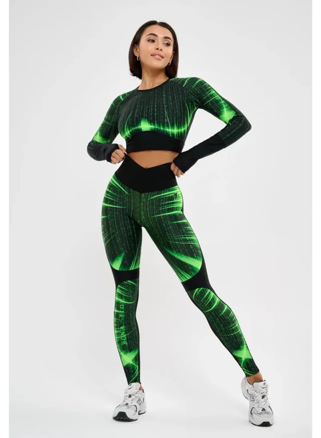 Women's High Waisted Tummy Control Push Up Leggings – image 5