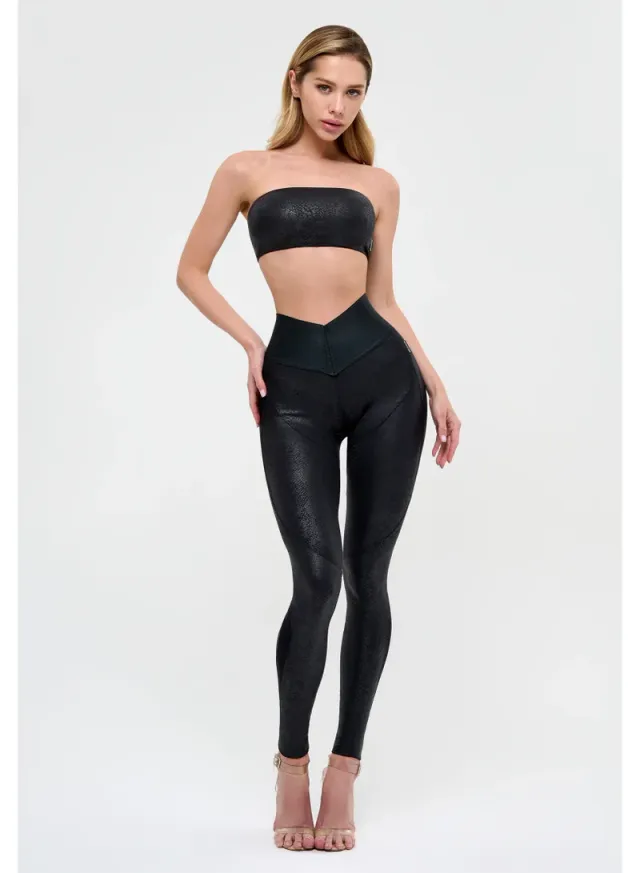 Women's High Waisted Tummy Control Push Up Leggings – image 5
