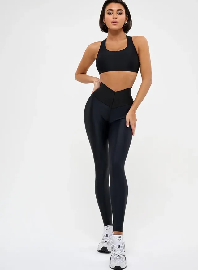 Women's High Waisted Tummy Control Workout Leggings – image 4