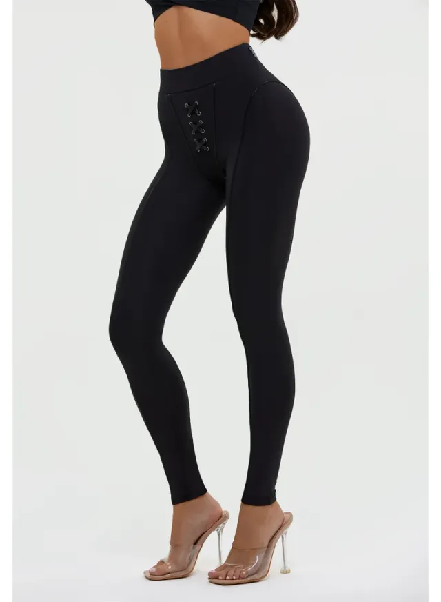 Women's High Waisted Tummy Control Workout Leggings – image 4