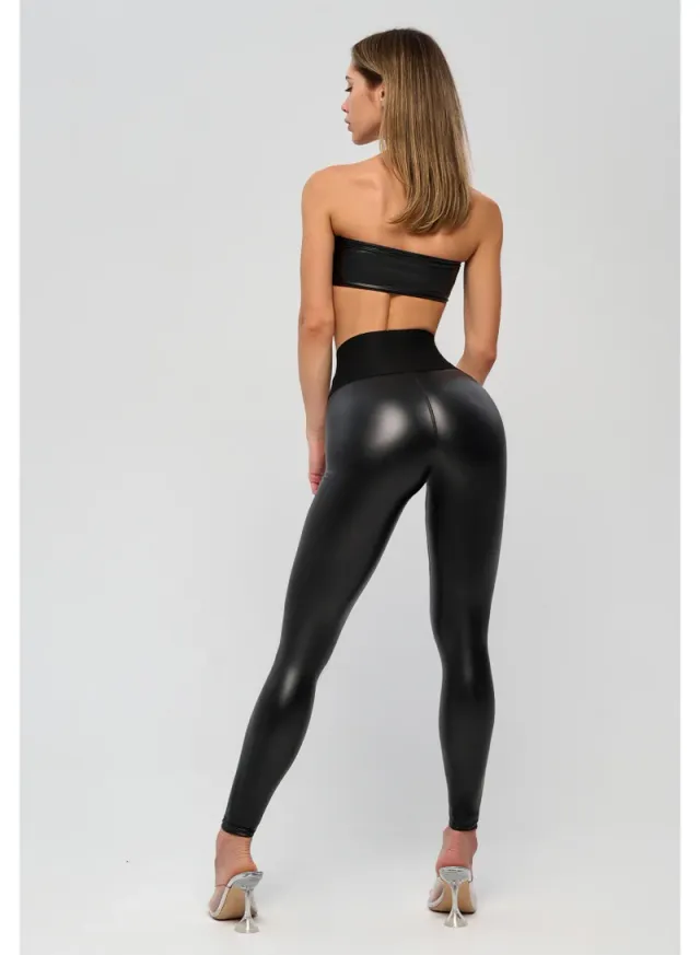 Women's High Waisted Tummy Control Workout Leggings – image 5