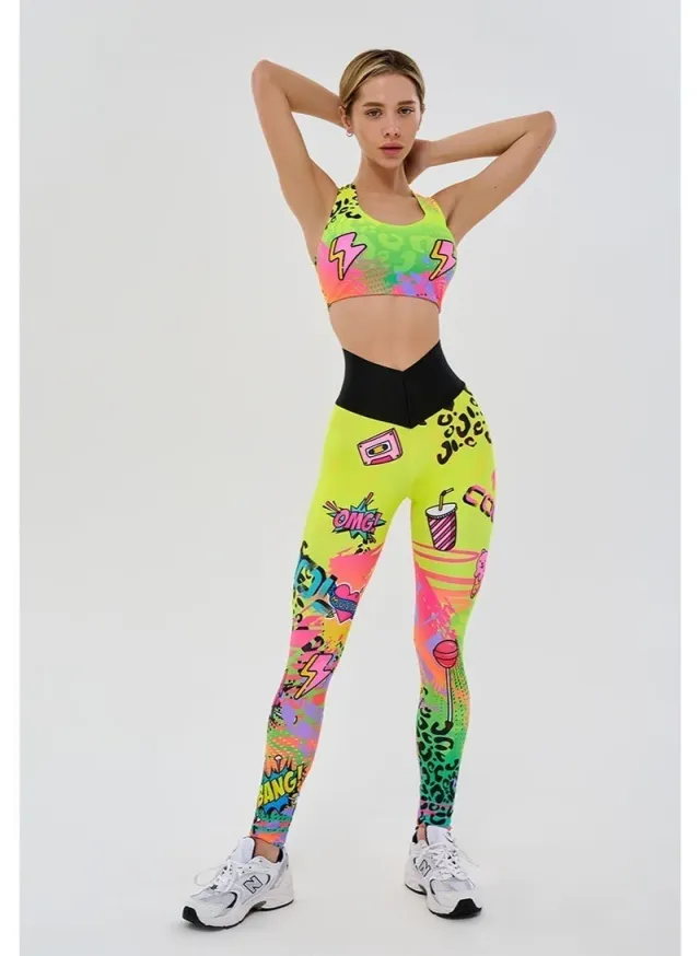 Women's High Waisted Tummy Control Workout Leggings – image 5