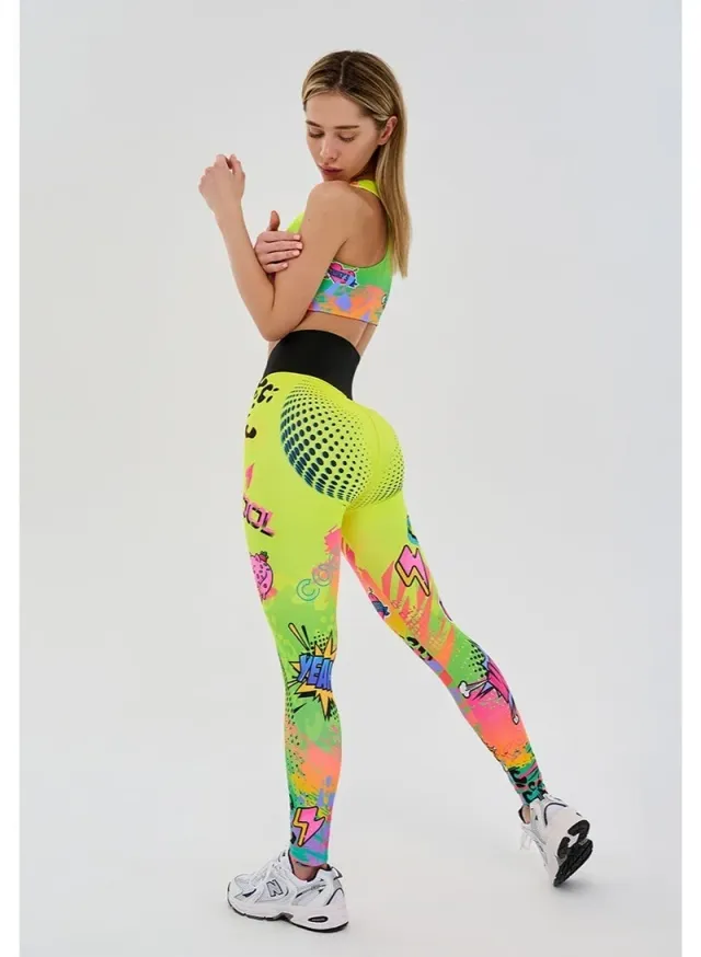 Women's High Waisted Tummy Control Workout Leggings – image 6