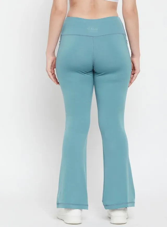 Comfort Fit Flared Yoga Pants, Side Pockets – image 5