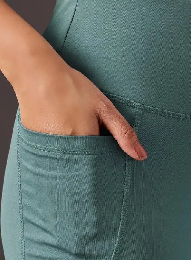 Comfort Fit Flared Yoga Pants, Side Pockets – image 6