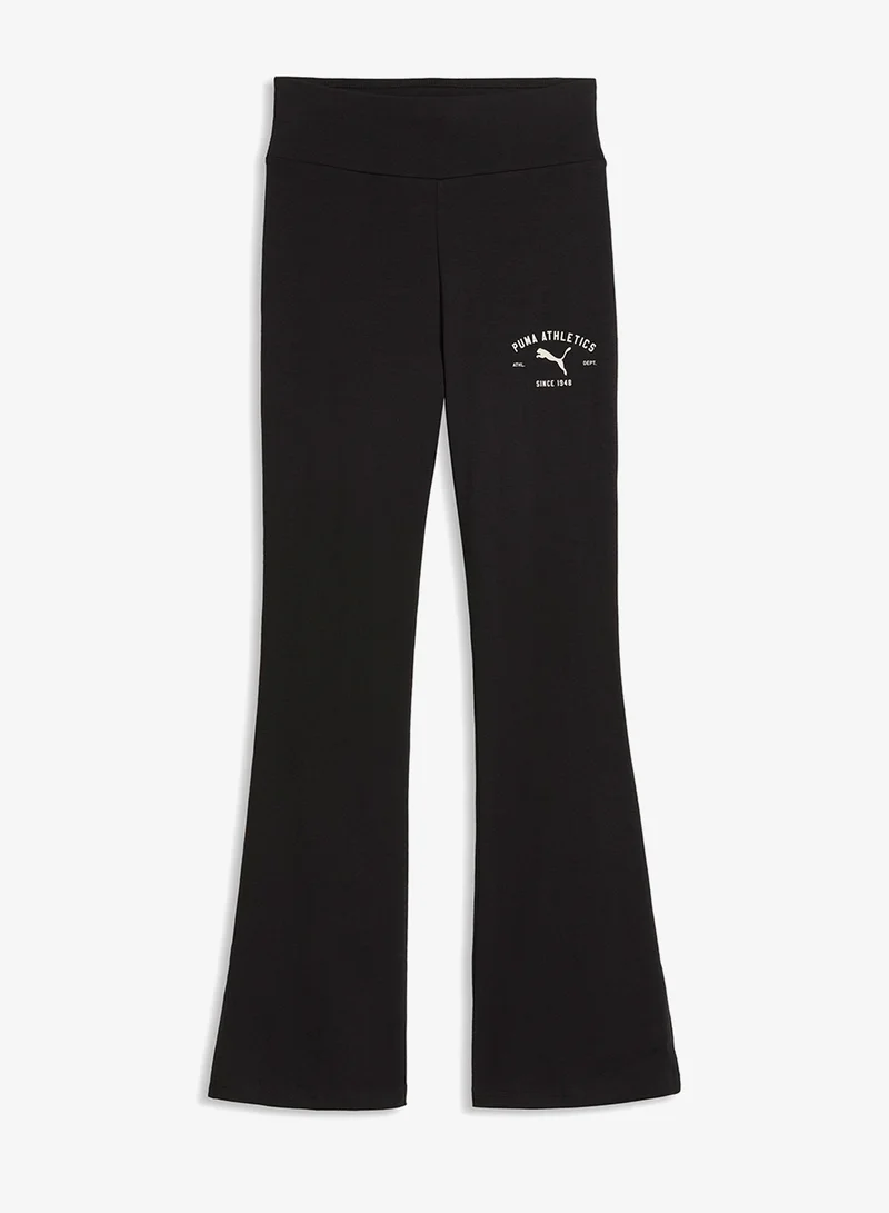 Flared High-Rise Leggings