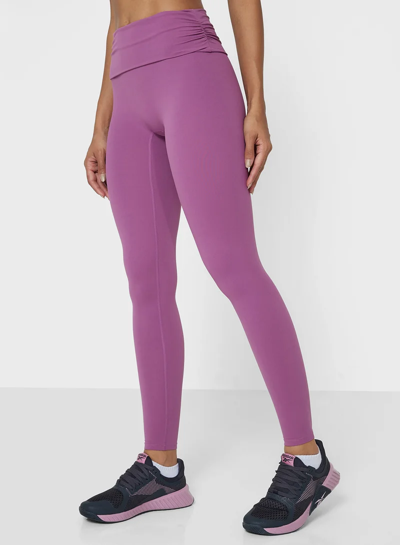 Seamless Ruched Waist Leggings