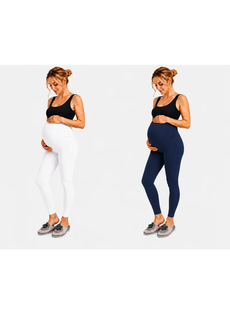 TUMMY Maternity Leggings 2-Pack