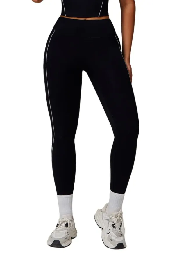 Women's High Waist Tummy Control Workout Leggings with Pockets