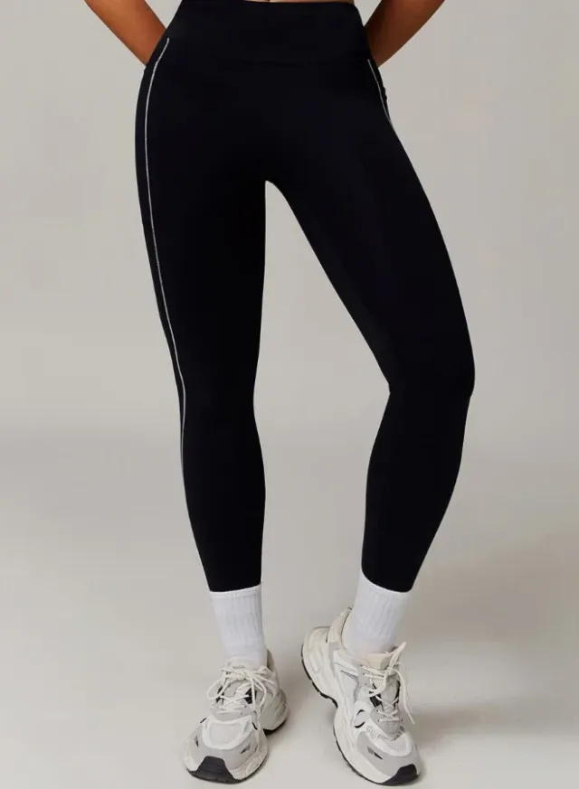 Women's High Waist Tummy Control Workout Leggings with Pockets – image 7