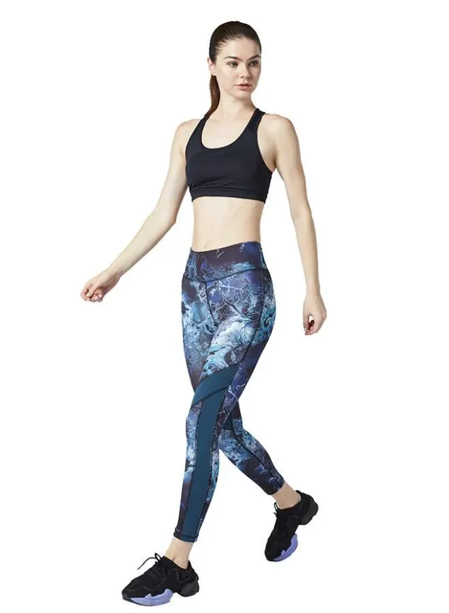 Womens Mid-Rise Crop Leggings – image 2