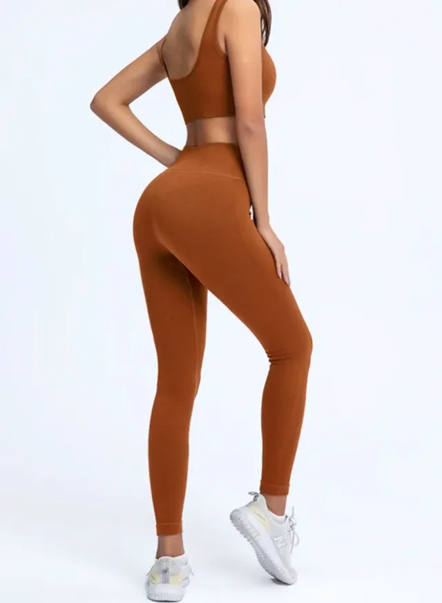 Women's High Waist Tummy Control Workout Leggings – image 5