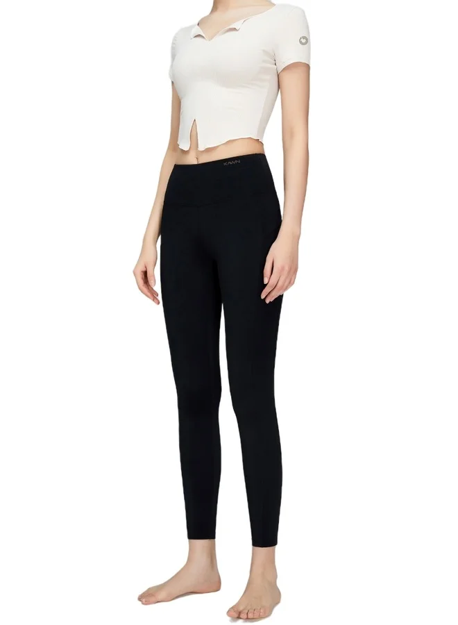 Women's Mid-Waist Tummy Control Workout Leggings