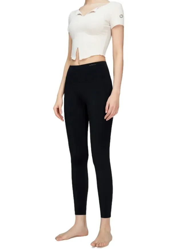 Women's Mid-Waist Tummy Control Workout Leggings