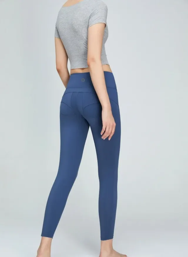 Women's Mid-Waist Tummy Control Workout Leggings – image 5