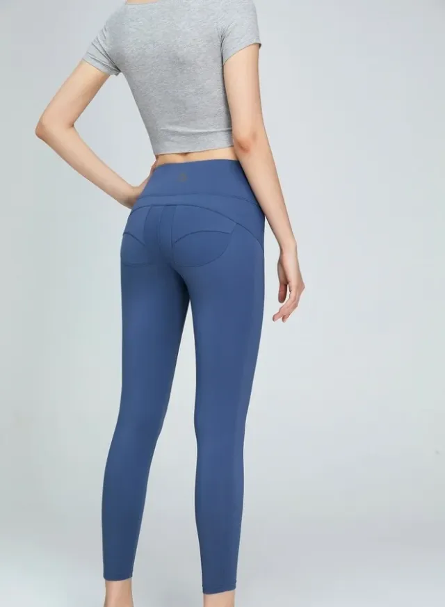 Women's Mid-Waist Tummy Control Workout Leggings – image 6