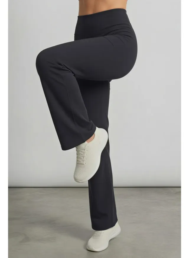Flared Leggings Alma Black – image 2