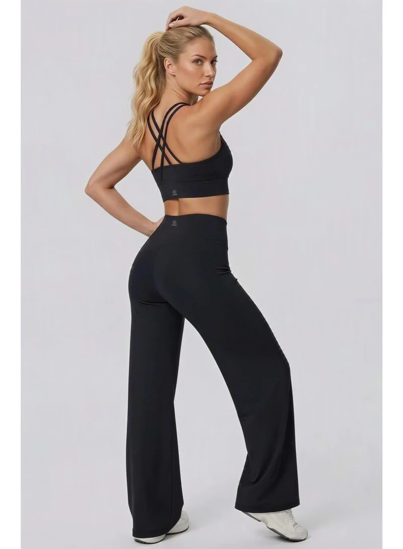 Flared Leggings Alma Black