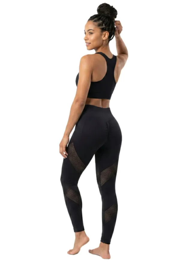 THUGFIT SpinFit High Waist Leggings Black – image 6