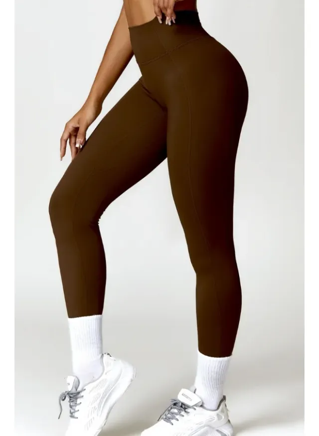 Womens High Waist Contour Tummy Control Workout Leggings – image 3