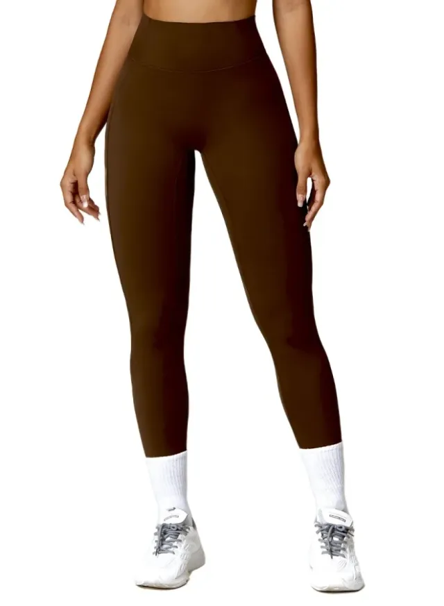 Womens High Waist Contour Tummy Control Workout Leggings – image 5