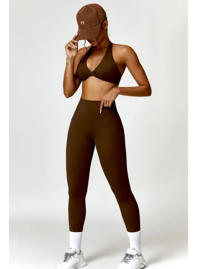 Womens High Waist Contour Tummy Control Workout Leggings – image 6