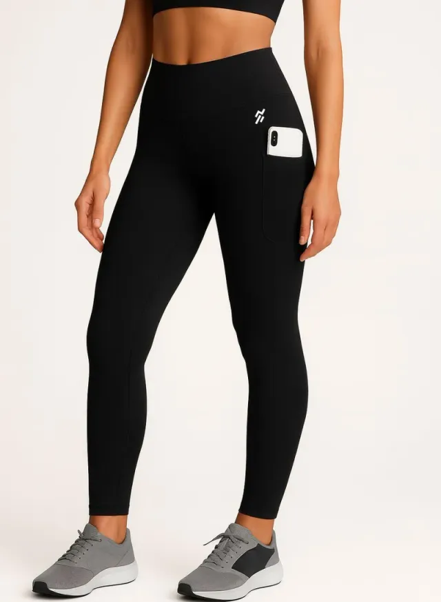 Leggings with Airpod Slot & Card Pocket – image 7