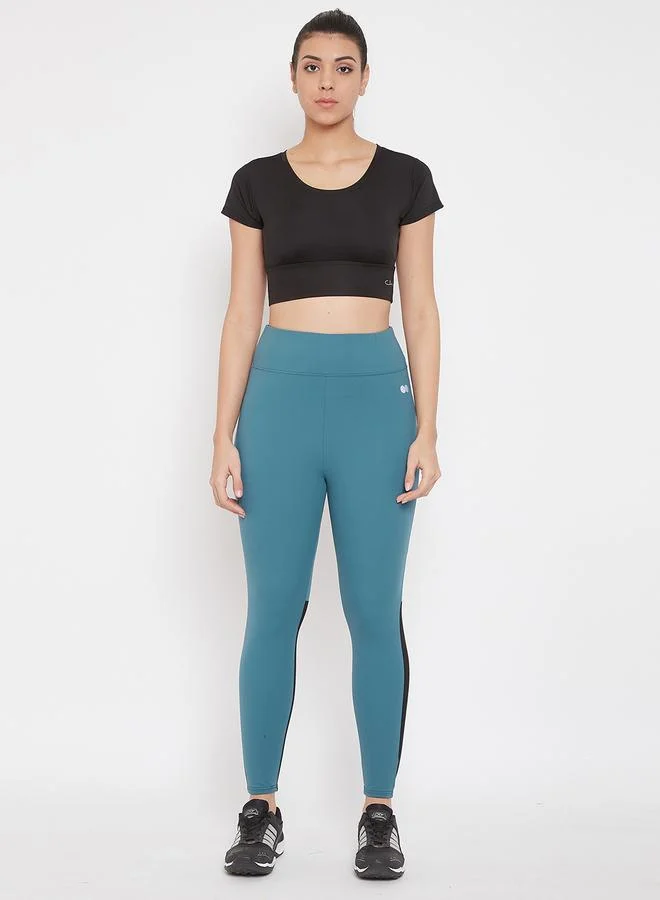Snug Fit Active Mesh Tights