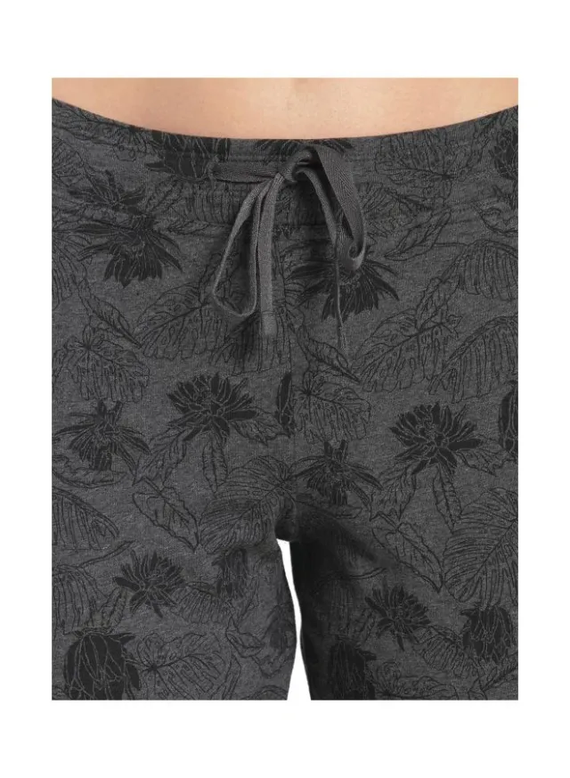 Women's Floral High-Rise Capri Pants with Elastic Waistband – image 6