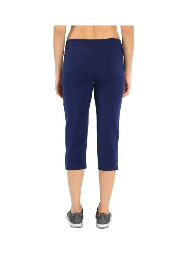Women's Floral High-Rise Capri Pants with Elastic Waistband – image 3