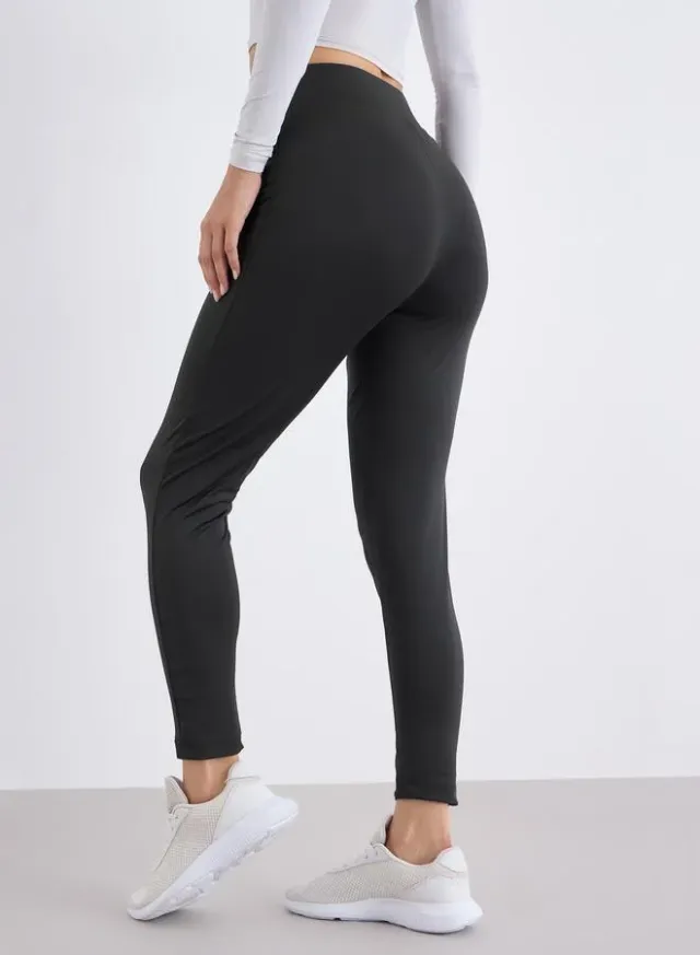 Basic Wide Waistband Leggings – image 5
