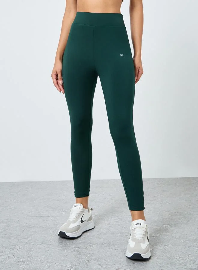 Basic Wide Waistband Leggings