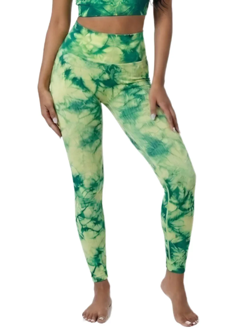 THUGFIT Performance Fitness Leggings Green