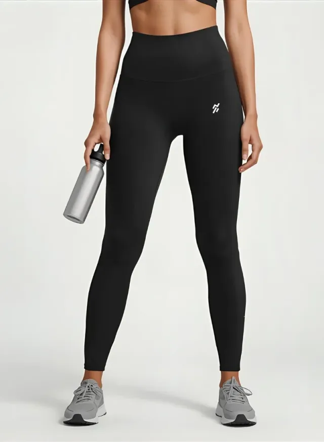 Women's High-Waisted Running Leggings with Pocket