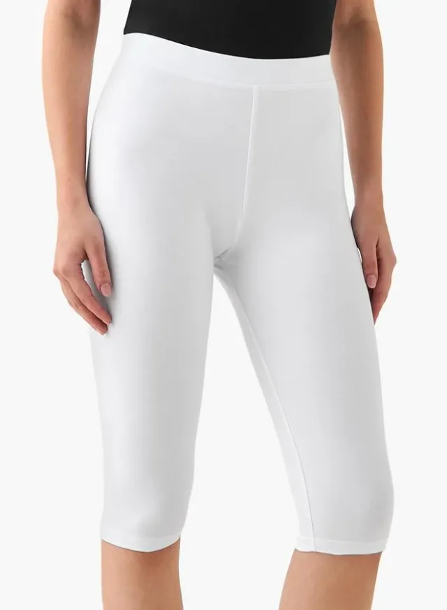2-Pack Mid-Rise Knee Leggings – image 2