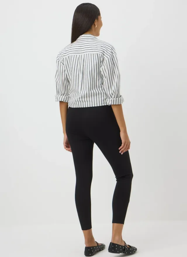 Ponte Leggings Black – image 2