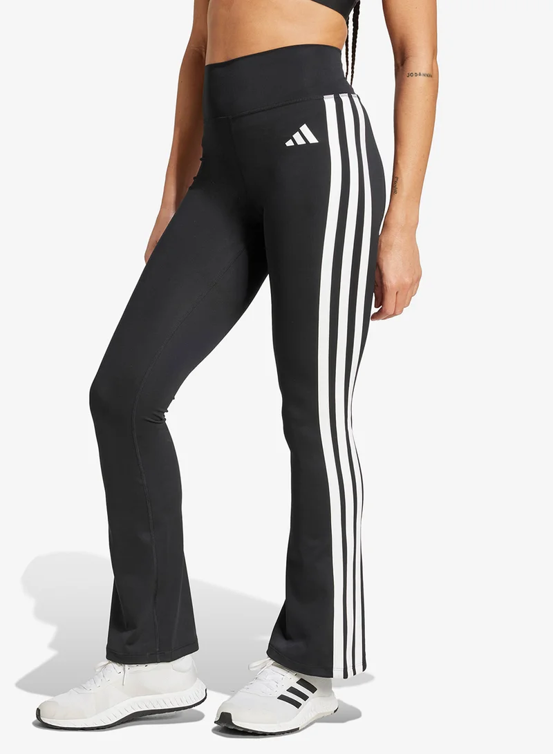 Optimé 3-Stripes Flared Leggings